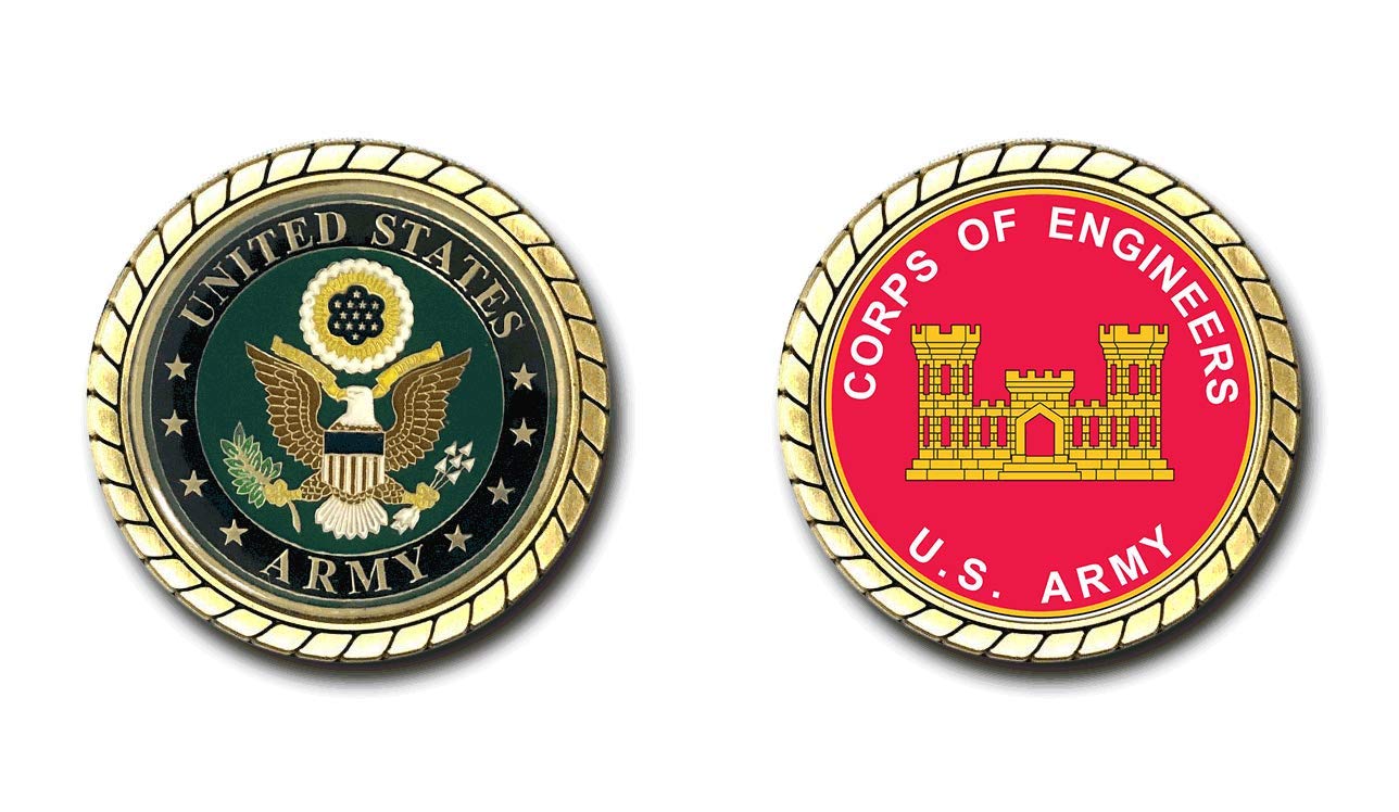 US Army Corps of Engineers Challenge Coin