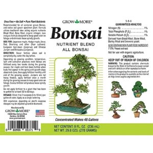 GROW MORE Bonsai Nutrient Blend Fertilizer 1-1-1