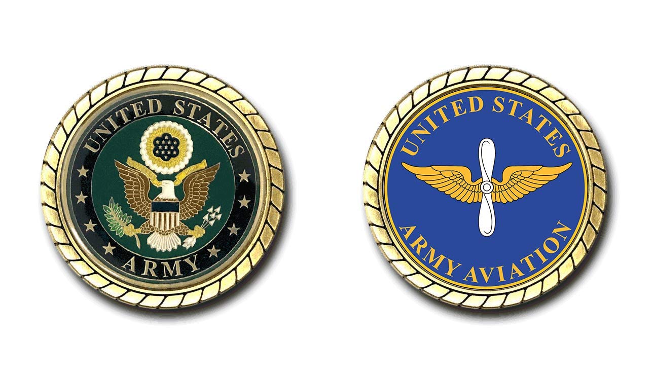 US Army Aviation Challenge Coin