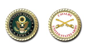 us army cavalry challenge coin