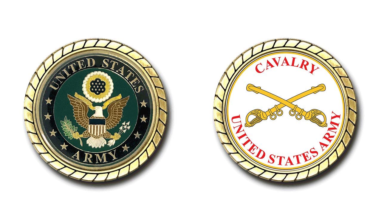 US Army Cavalry Challenge Coin