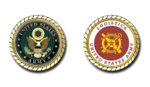 us army logistics challenge coin