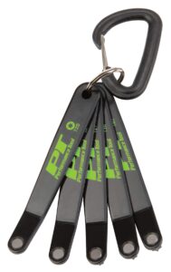 performance tool w30978 low profile star bit set with carabiner clip - 5 piece set including t20, t25, t27, t30, t40 for hard to reach fasteners
