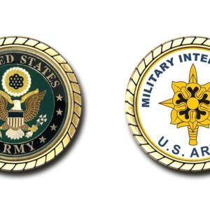 US Army Military Intelligence Challenge Coin