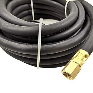 DP Dynamic Power Heavy-Duty 25ft-3/8" Rubber Air Hose D16112