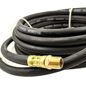 DP Dynamic Power Heavy-Duty 25ft-3/8" Rubber Air Hose D16112