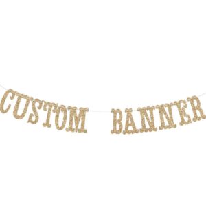 Personalized Custom Banner for any Occasion Graduation Fall Halloween First 1st 15th 16th 30th 40th 50th Birthday Anniversary Baby Shower Welcome Home Wedding Nash Bash Name Bachelorette