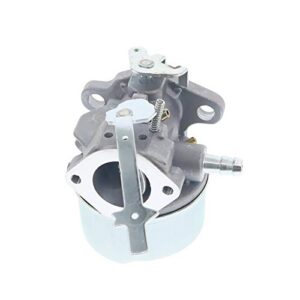 Chacarbtu 632537A Carburetor for Tecumseh 640309 SK840 HSK845 HSK850 TH139SA TH139SP Snow Blower with 35440 35438 Throttle Control Knob Kit