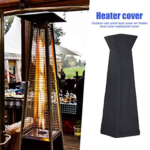 Iptienda Patio Heater Cover, Patio Heater Covers Waterproof with Zipper, Square Outdoor Heater Cover 87''H x 21" W x 24" L