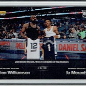 Zion Williamson & Ja Morant 2019 Panini Instant #83 True 1 of 1, 1/1 Rookie Card - Basketball Slabbed Rookie Cards