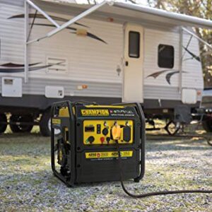 Champion Power Equipment 200914 4250-Watt Open Frame Inverter Generator, Dual Fuel Technology