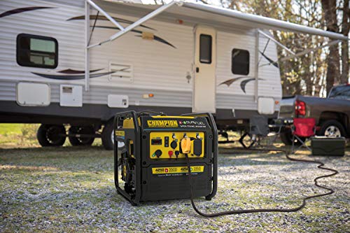 Champion Power Equipment 200914 4250-Watt Open Frame Inverter Generator, Dual Fuel Technology