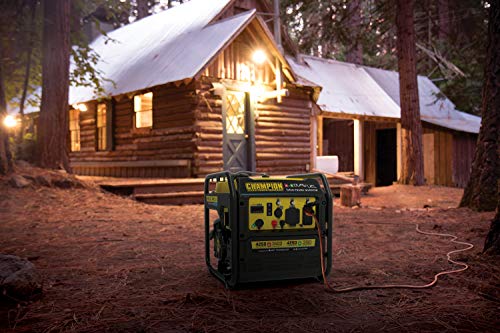 Champion Power Equipment 200914 4250-Watt Open Frame Inverter Generator, Dual Fuel Technology