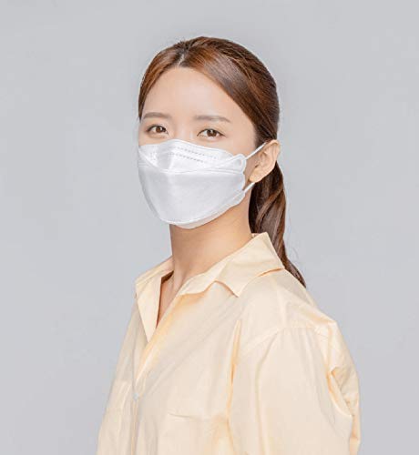 [20 Pack] [Air Queen] White 3-Layers Face Safety Mask for Adult + 1 [Black] All Keeper KF94 Mask [Individually Packaged] [Both Made in KOREA]