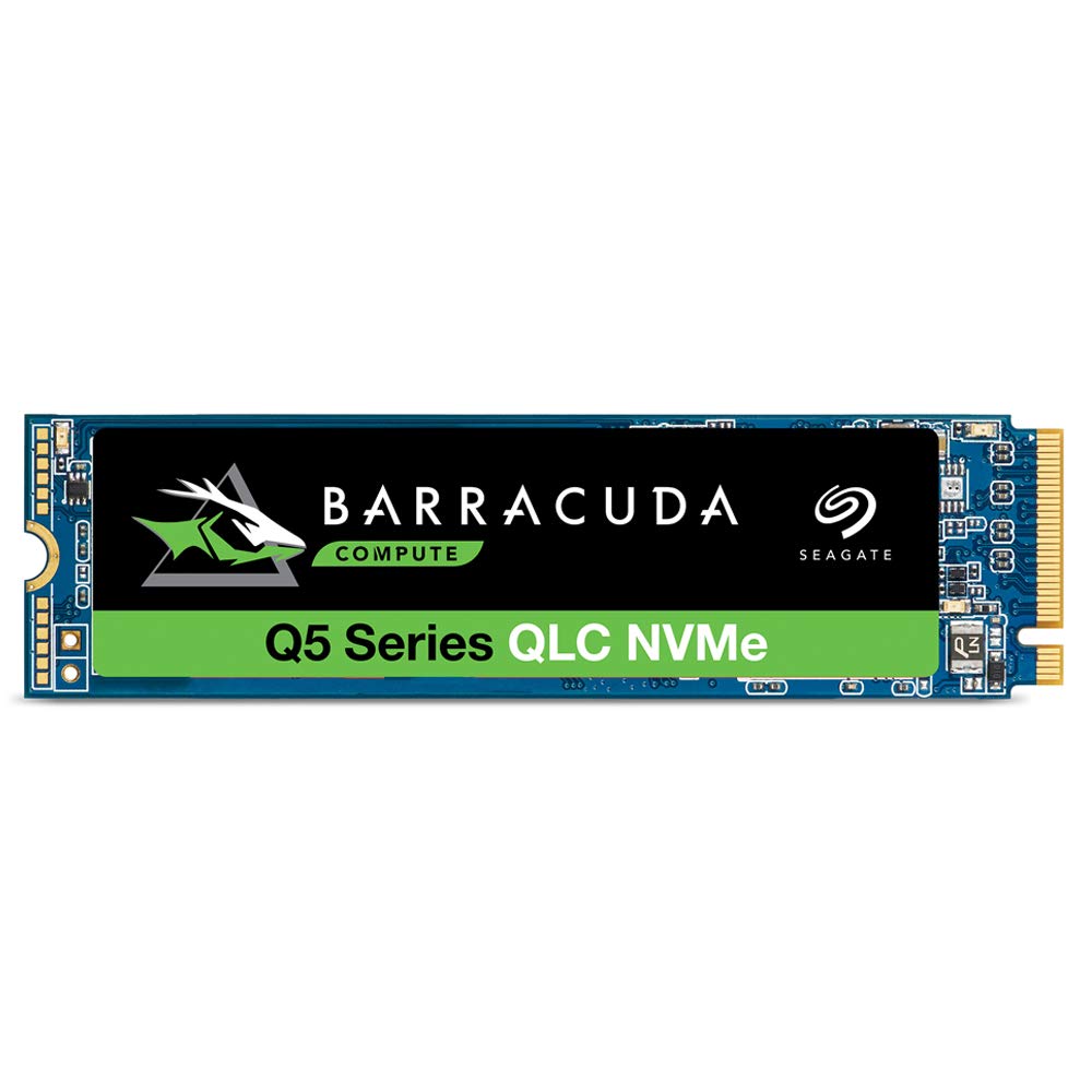 Seagate Barracuda Q5 2TB Internal SSD - M.2 NVMe PCIe Gen3 ×4, 3D QLC for Desktop or Laptop, 1-Year Rescue Services (ZP2000CV3A001)