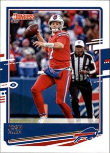 panini america 2020 donruss #40 josh allen buffalo bills nfl football trading card