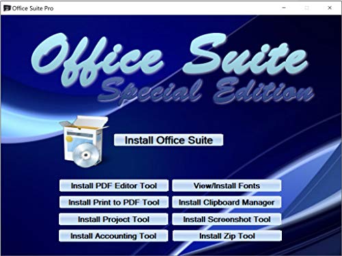Office Studio Special Edition on CD for Home Student and Business, Compatible with Microsoft Office Word Excel PowerPoint for Windows 10 8 7