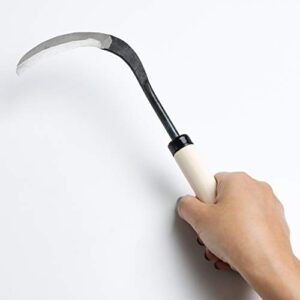 Wazakura Bonsai Repotting Sickle MADE IN JAPAN, Japanese Gardening Tool for Transplant - 3inch(75mm) Blade