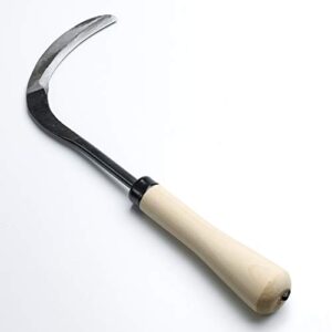 Wazakura Bonsai Repotting Sickle MADE IN JAPAN, Japanese Gardening Tool for Transplant - 3inch(75mm) Blade