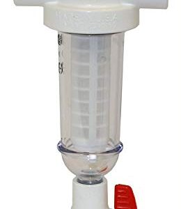 Merrill MFG 1.5" 100 Mesh PVC Spin Down Sediment T-Style Water Filter