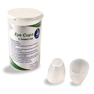 dynarex eye cups in sealed vial 6 cups per vial