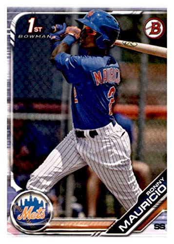 2019 Bowman Prospects #BP-107 Ronny Mauricio RC Rookie New York Mets MLB Baseball Trading Card