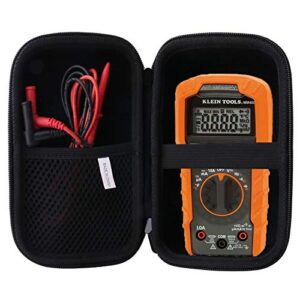 waiyu hard carrying case for klein tools mm400 multimeter,digital electrical tester