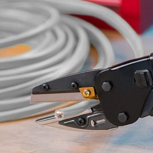 Pliers Power Cut Cutting Tool - Multi-Function 3 In 1 Cutter Tool with Built-In Cutting Pliers, Wire Cutters Heavy Duty, Utility Knife - Multi Utility Cutter Pliers - Scissors All Purpose