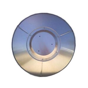 lofami patio heater accessories heat reflector shield silver