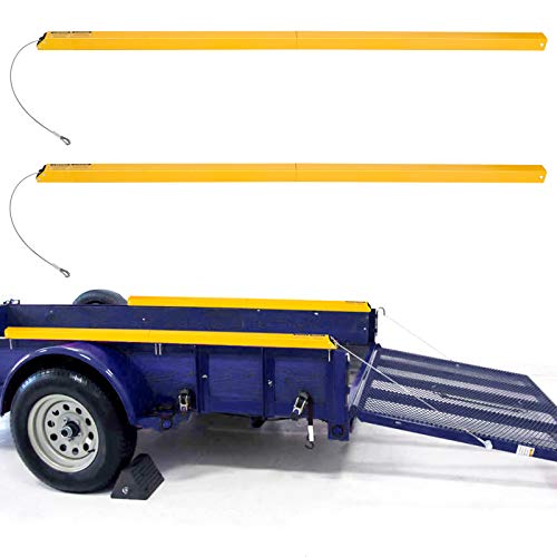 2-Sided Assist System Compatible with Tailgate Utility Trailer Gate&Ramp, Trailer Tailgate Ramp Lift Assist System Maximum 400 Lbs Load Capacity