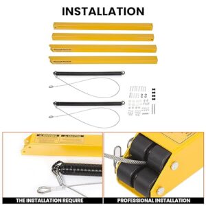 2-Sided Assist System Compatible with Tailgate Utility Trailer Gate&Ramp, Trailer Tailgate Ramp Lift Assist System Maximum 400 Lbs Load Capacity