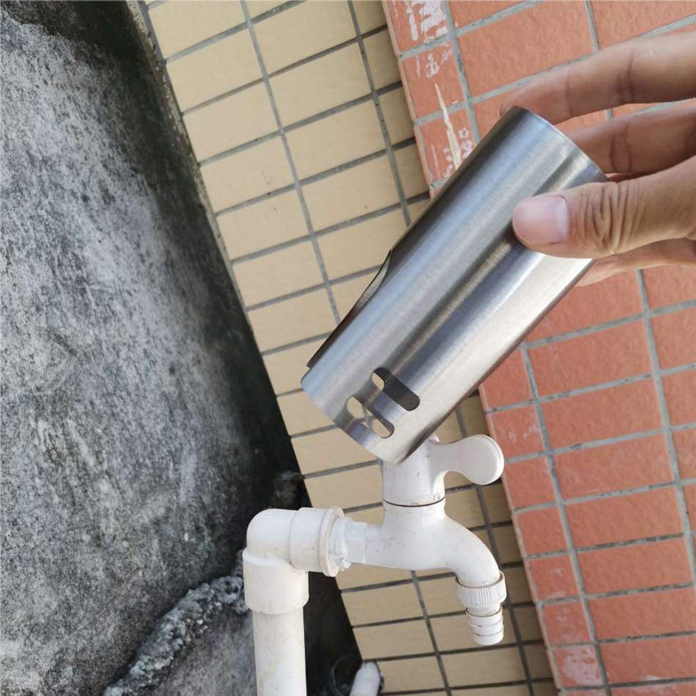 Faucet Lock, Outdoor Faucet Lock System for 2" Handle with Combination Lock to Prevent Water Theft, Prevent Unauthorized Water Use and Vandalism