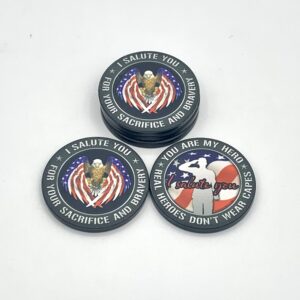 nevada jacks military veterans token of appreciation coin gift 5 pack ceramic challenge coins