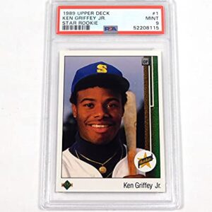 1989 Upper Deck Ken Griffey Jr. #1 Star Rookie Mariners PSA 9 Baseball Graded Card