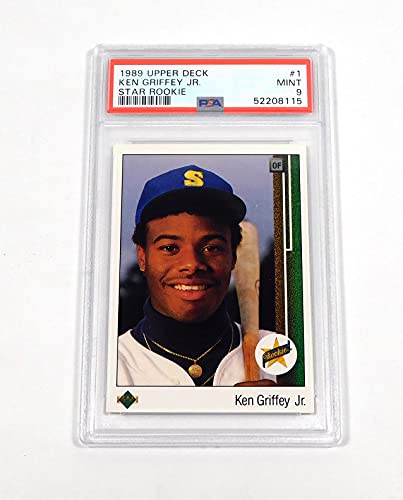 1989 Upper Deck Ken Griffey Jr. #1 Star Rookie Mariners PSA 9 Baseball Graded Card