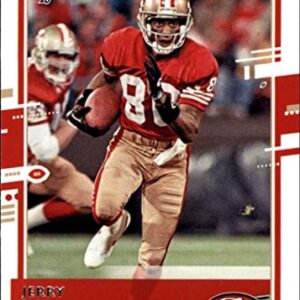 2020 Donruss #18 Jerry Rice San Francisco 49ers NFL Football Card NM-MT