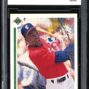 1991 Upper Deck #sp1 Michael Jordan Baseball Rookie Card BGS BCCG 9 Near Mint+