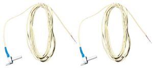 wholesale sensors replacement for pentair 520272 air/water/solar temperature sensor (2-pack) with 20-feet cable replacement pool/spa automation control systems and pump 12 month warranty