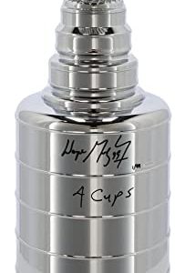 Wayne Grezky Edmonton Oilers Autographed Replica Stanley Cup with "4 Cups" Inscription - Limited Edition of 99 - Upper Deck - Autographed Stanley Cup Replicas