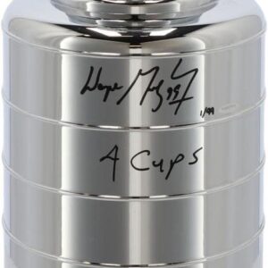 Wayne Grezky Edmonton Oilers Autographed Replica Stanley Cup with "4 Cups" Inscription - Limited Edition of 99 - Upper Deck - Autographed Stanley Cup Replicas