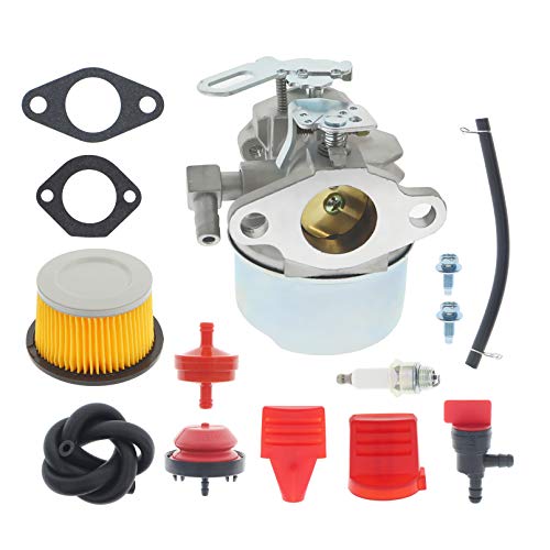 Cnfaner Carburetor for Toro 421 521 522 524 724 Snowblower, for Tecumseh Snow Blower 3.5HP 4HP 5HP, HSSK40 HSSK50 HS50 LH195SA Engine