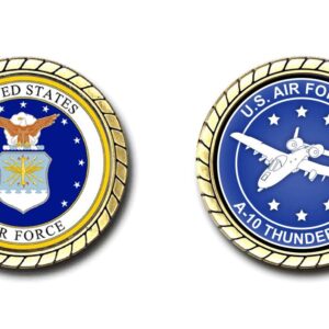 A-10 Thunderbolt Challenge Coin - Officially Licensed