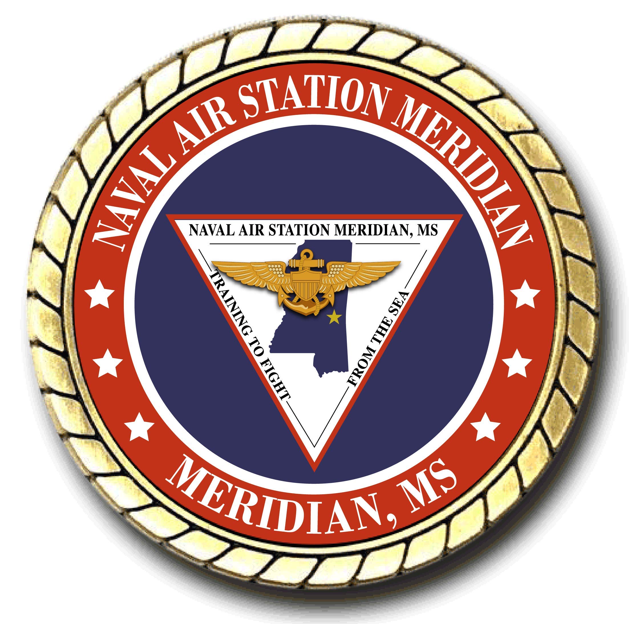 Naval Air Station Meridian Challenge Coin - Officially Licensed