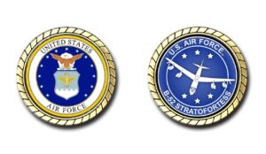 b-52 stratofortress challenge coin - officially licensed