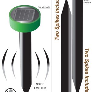 Sonic Spike Mole Gopher Vole Pest Repellent