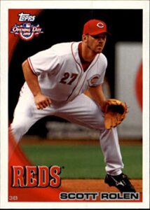 2010 topps opening day #191 scott rolen cincinnati reds mlb baseball card nm-mt