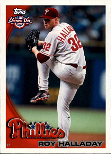 2010 Topps Opening Day #89 Roy Halladay Philadelphia Phillies ERR MLB Baseball Card NM-MT