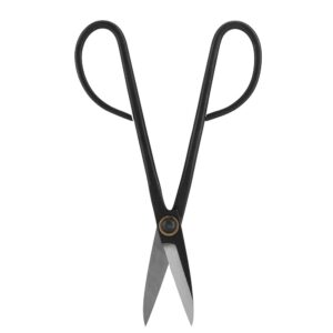 Oumefar 205mm Long Handle Bonsai Scissors Steel Pruning Shear Bud Leaves Twigs Cutting Trimming Tool Garden Equipment