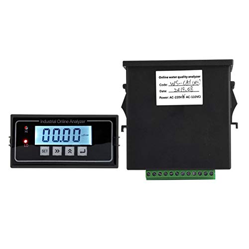 Oumefar Water Quality Tester Online Conductivity Monitor LCD Display Rate Instrument for Pharmacy for Beverage