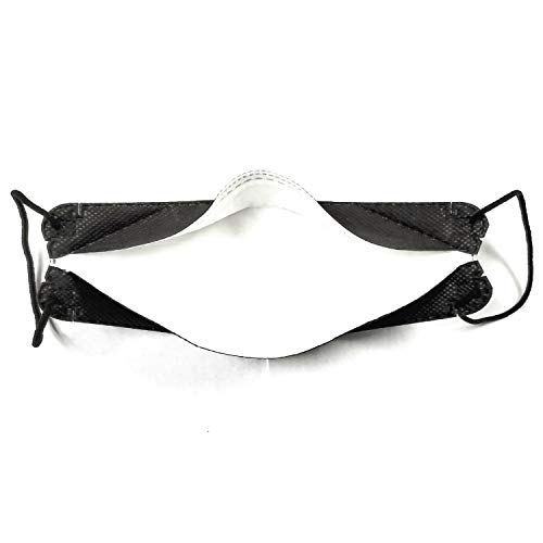 INT 【 30 Pack Black Mask Certified, 4-Layered Face Safety, Patented Adjustable Earloop, Individually Sealed Package MADE IN KOREA
